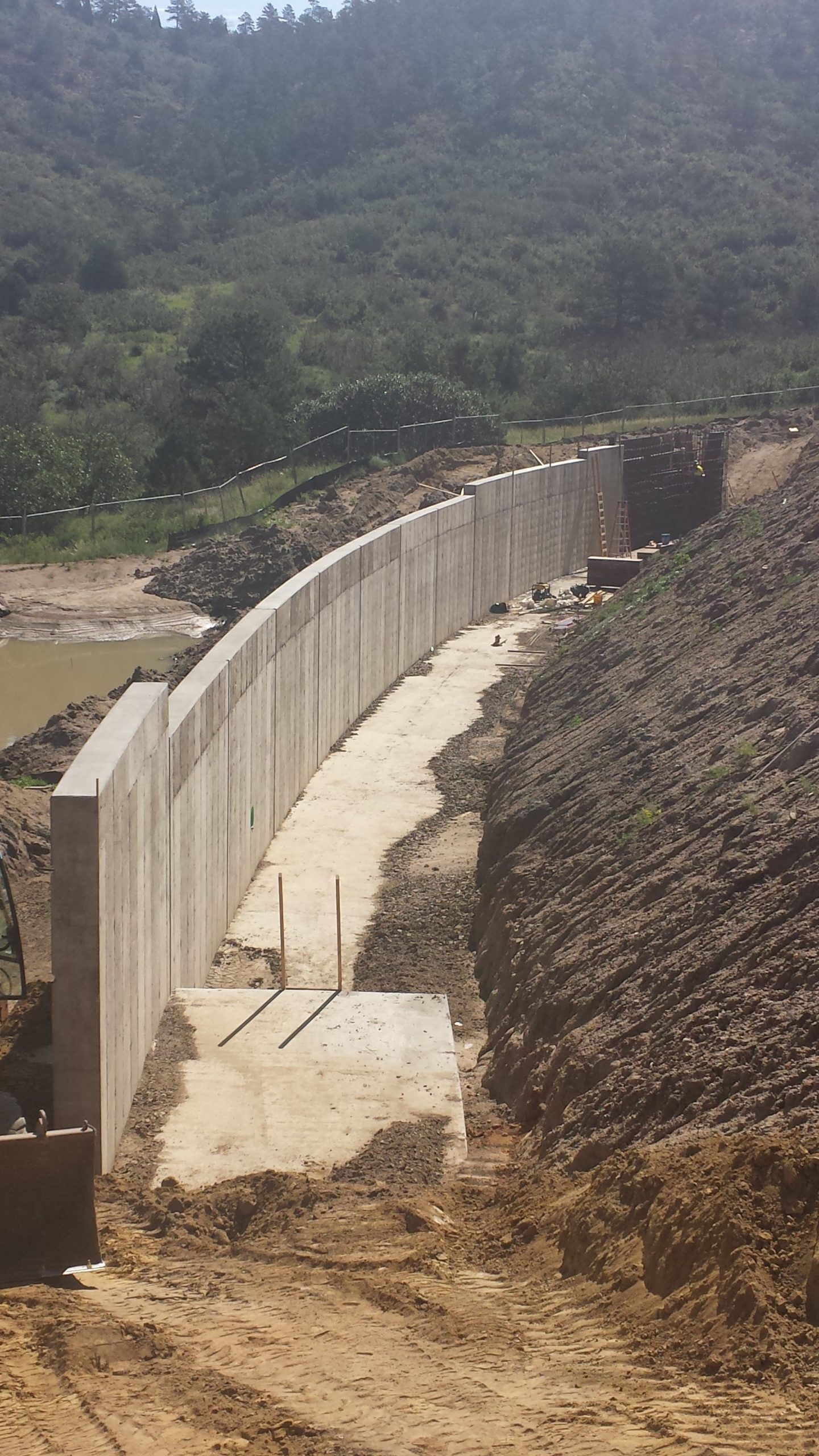 Retaining Wall at UCCS Alpine Village