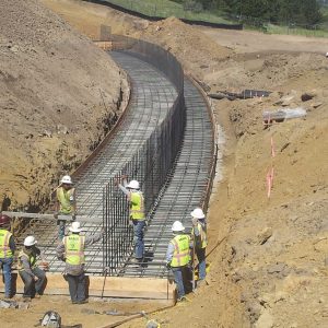 Retaining Wall at UCCS Alpine Village