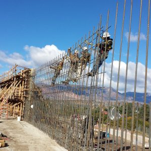 Retaining Wall at UCCS Alpine Village